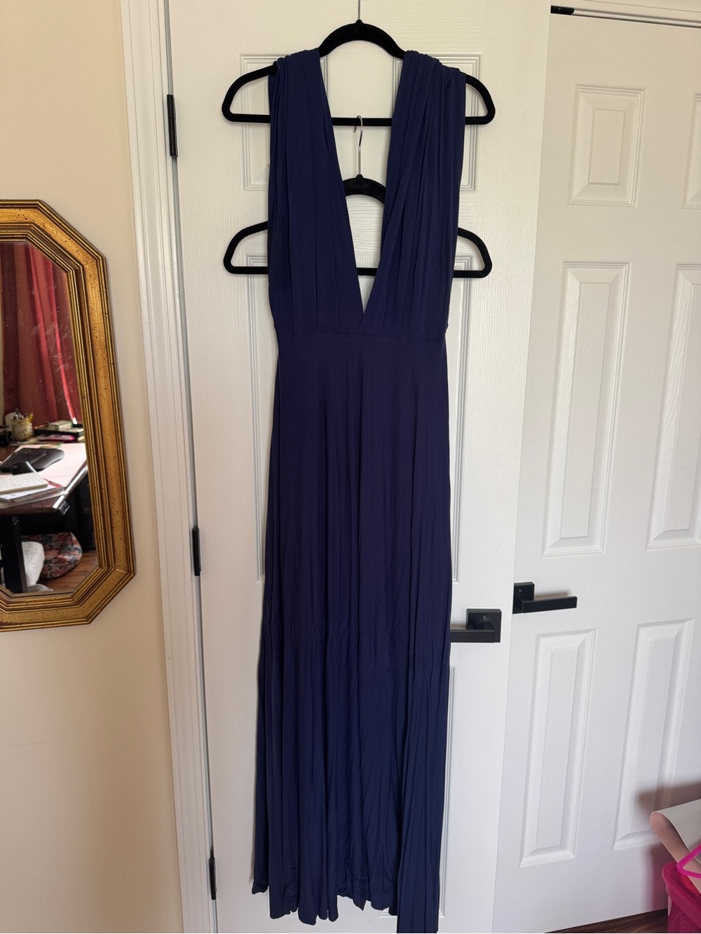 Lulus convertible Navy Maxi Dress